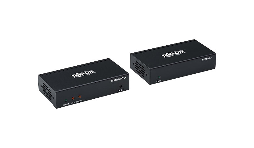 Tripp Lite HDMI over Cat6 Extender Kit with PoC - 4K x 2K @ 60 Hz, 4:4:4:, HDR, 125 ft. (38,1 m), TAA - video/audio