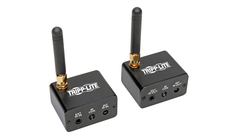 Tripp Lite IR over Wireless Signal Extender Kit - Up to 656 ft. (200m) - transmitter and receiver - infrared extender -