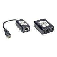 Tripp Lite 4-Port USB 2.0 Over Cat5 Cat6 Video Extender Hub Kit Transmitter