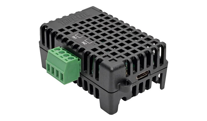 Tripp Lite Environmental Sensor w/ Temperature Monitoring & Digital Outputs - environmental module - TAA Compliant