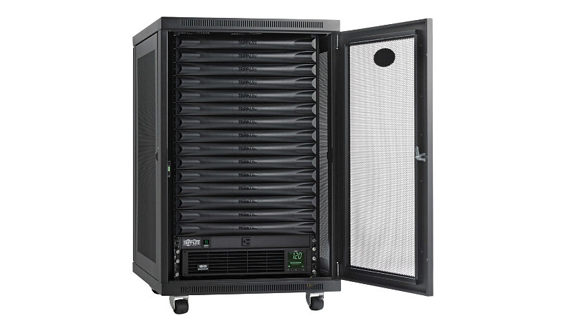 Tripp Lite EdgeReady Micro Data Center - 15U 1.5 kVA UPS, Network Management and Metered PDU, 120V Assembled/Tested Unit
