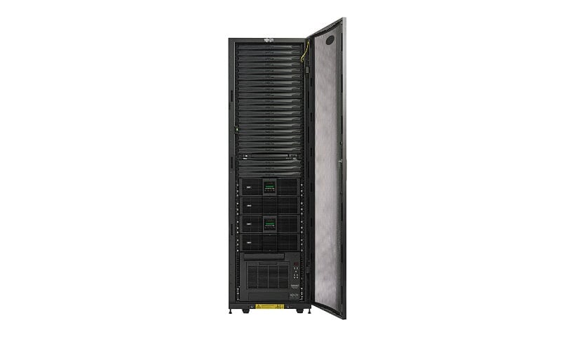 Tripp Lite EdgeReady Micro Data Center - 38U, 6 kVA UPS, Network Management and Dual PDUs, 208/240V or 230V