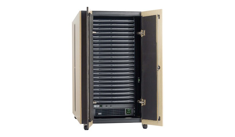 Tripp Lite EdgeReady Micro Data Center - 15U, Quiet, 1.5 kVA UPS, Network Management and PDU, 120V Kit - rack - 15U