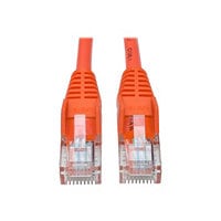 Eaton Tripp Lite Series Cat5e 350 MHz Snagless Molded (UTP) Ethernet Cable (RJ45 M/M), PoE - Orange, 25 ft. (7,62 m) -