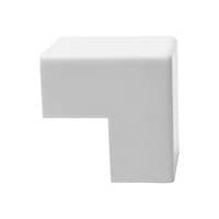 Tripp Lite Raceway Outside Corner Connector for Cable Wiring Duct 20 Pack White - cable raceway outside corner cover -