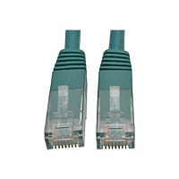 Eaton Tripp Lite Series Cat6 Gigabit Molded (UTP) Ethernet Cable (RJ45 M/M), PoE, Green, 10 ft. (3,05 m) - patch cable -