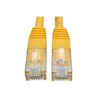 Eaton Tripp Lite Series Cat6 Gigabit Molded (UTP) Ethernet Cable (RJ45 M/M), PoE, Yellow, 20 ft. (6,09 m) - patch cable