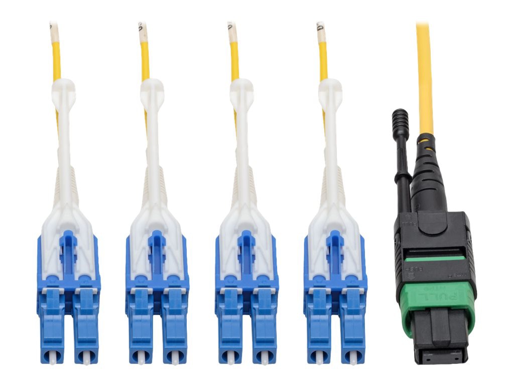 Eaton Tripp Lite Series MTP/MPO (APC) to 4xLC (UPC) Singlemode Breakout Pat