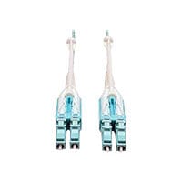 Eaton Tripp Lite Series 10Gb/40Gb/100Gb Duplex Multimode 50/125 OM3 LSZH Fiber Patch Cable with Push/Pull Tab Connectors