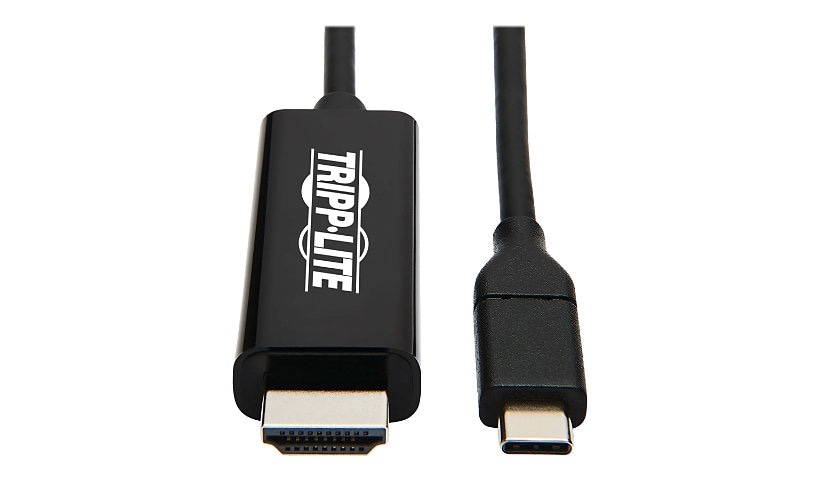 Tripp Lite USB C to HDMI Adapter Cable USB 3.1 Gen 1 4K M/M USB-C Black 3ft - câble vidéo - HDMI / USB - 90 cm