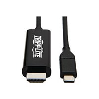 Tripp Lite USB C to HDMI Adapter Cable USB 3.1 Gen 1 4K M/M USB-C Black 3ft - câble vidéo - HDMI / USB - 90 cm