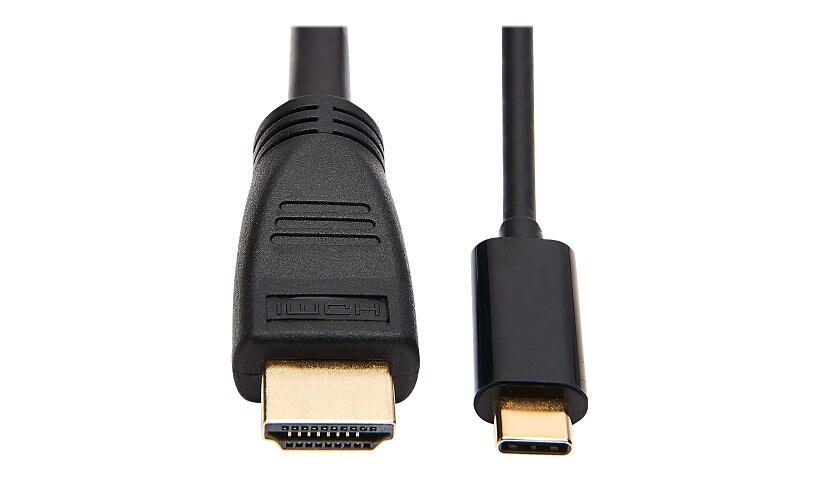 Tripp Lite USB C to HDMI Adapter Cable USB 3.1 Gen 1 4K M/M USB-C Black 3ft - video / audio cable - HDMI / USB - 90 cm