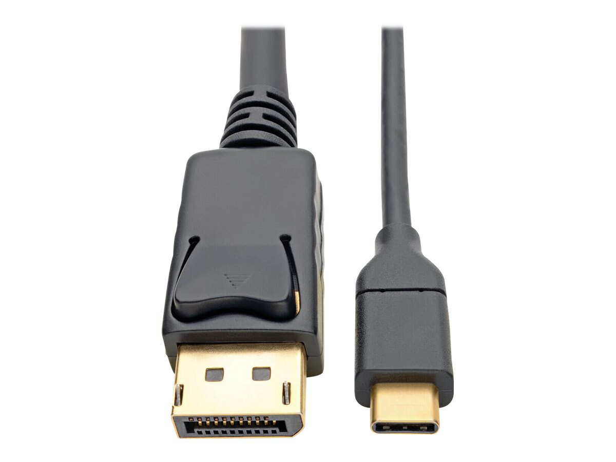 Tripp Lite USB-C to DisplayPort Cable, 4K @ 60Hz, Thunderbolt 3, USB Type C