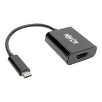 Tripp Lite USB C to HDMI Adapter Converter M/F 4K USB Type C to HDMI Black