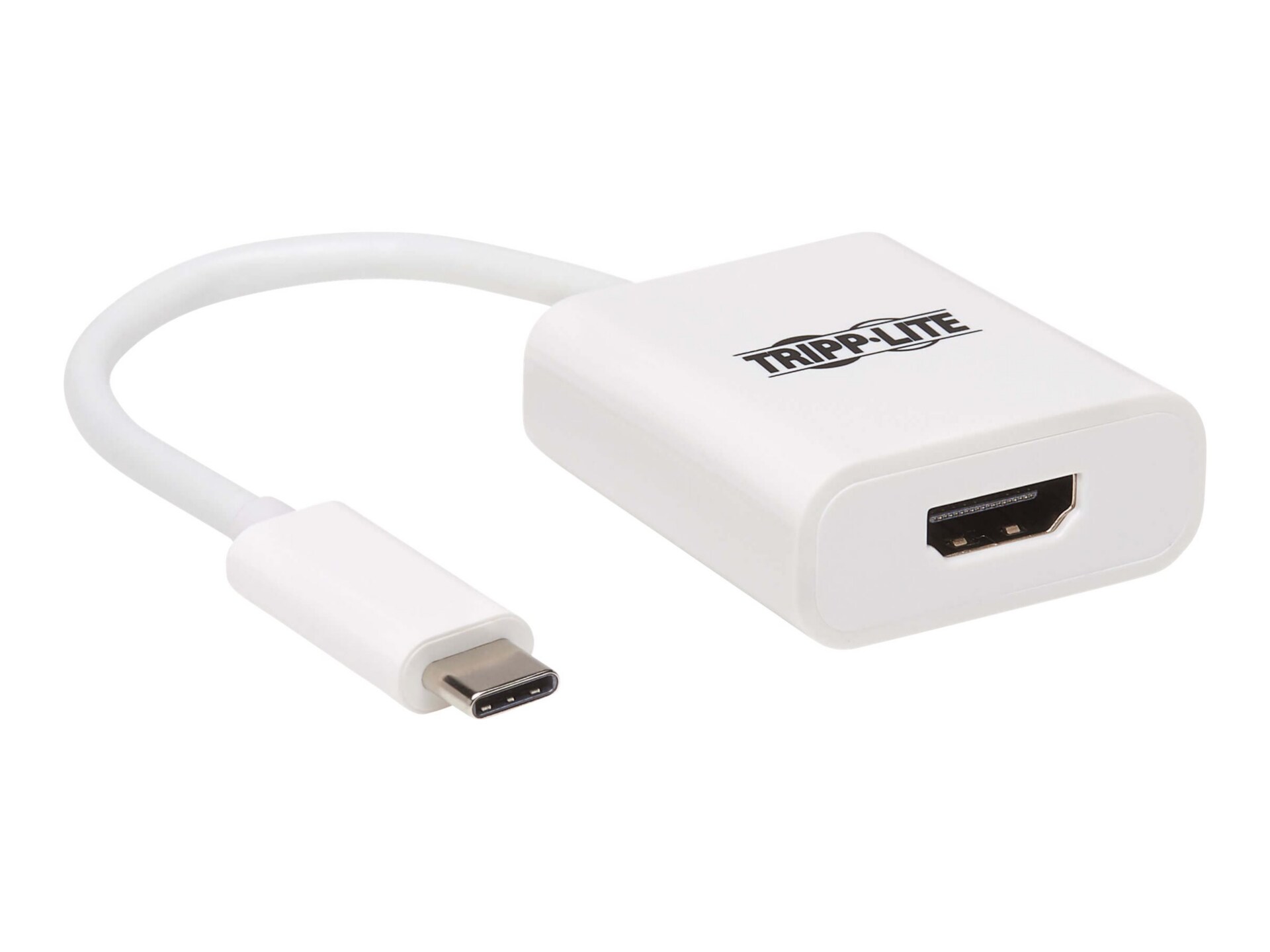 Tripp Lite USB-C to HDMI 4K Adapter with HDR - M/F, Type-C, USB 3.1, Thunde
