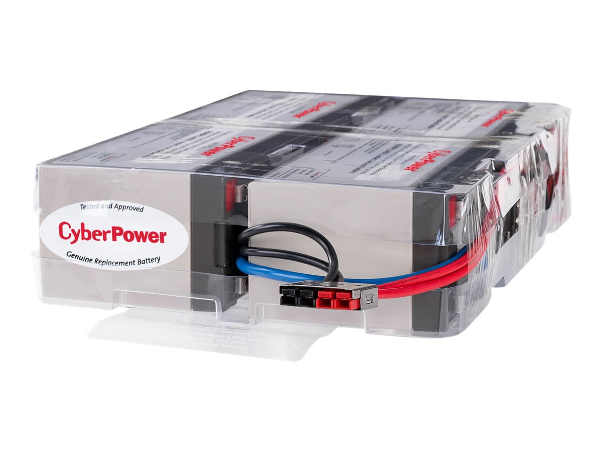 CyberPower RB1290X4F - UPS battery - lead acid - 9 Ah