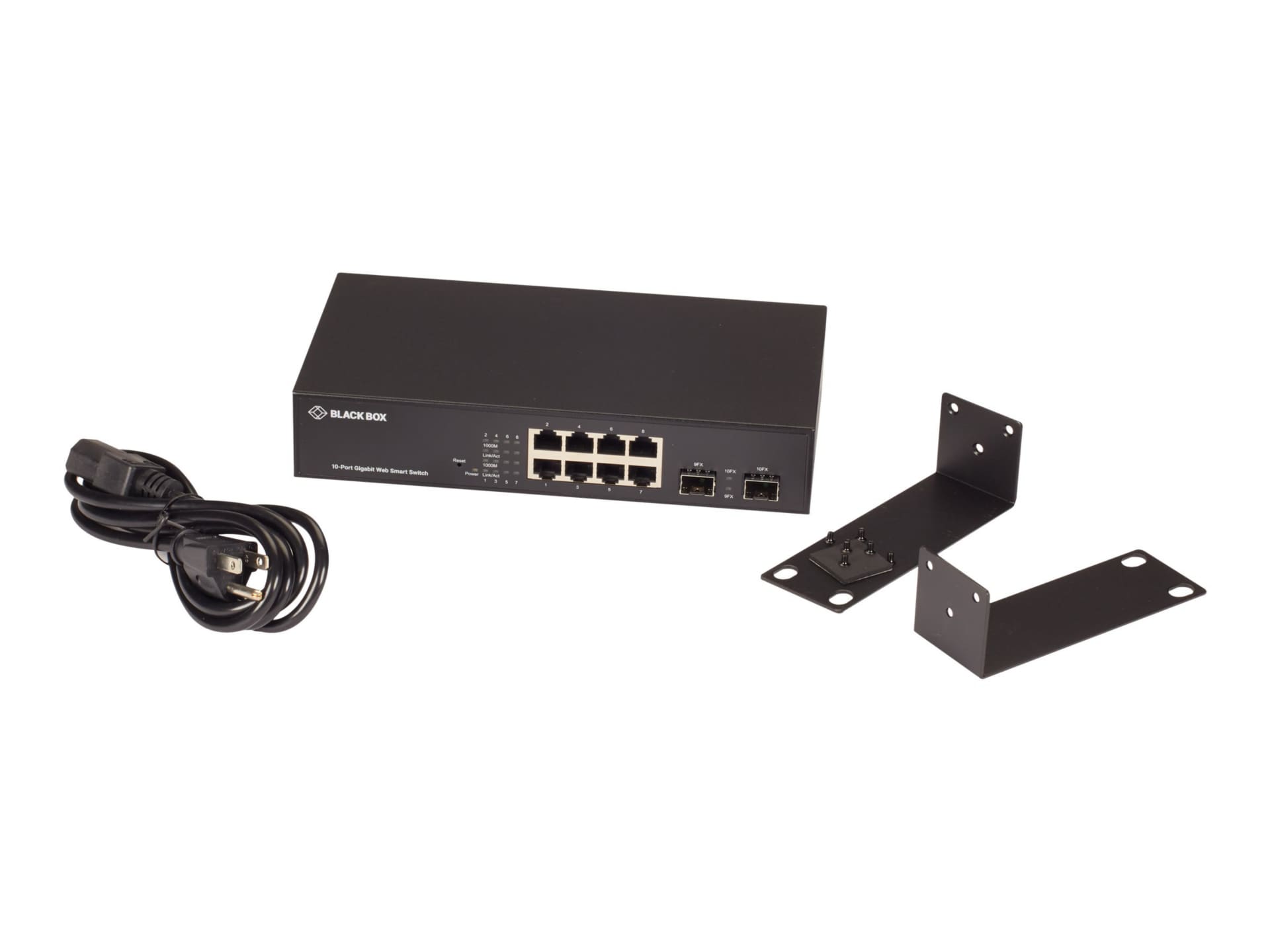 Black Box LGB700 Series Web Smart Gigabit Ethernet Switch - switch - 10 ports - smart - TAA Compliant