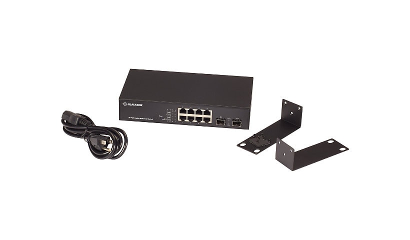 Black Box LGB700 Series Web Smart Gigabit Ethernet Switch - switch - 10 ports - smart - TAA Compliant