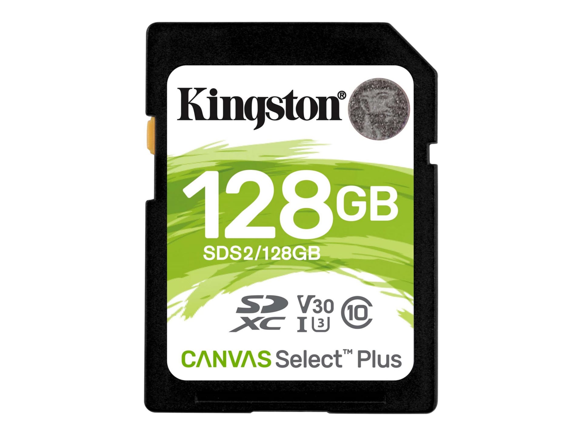 Kingston Canvas Select Plus - flash memory card - 128 GB - SDXC UHS-I