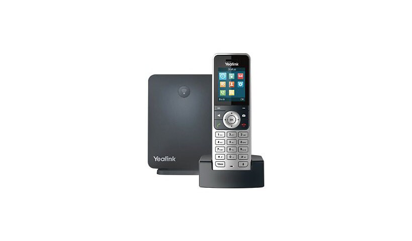 Yealink W53P - cordless VoIP phone - 3-way call capability