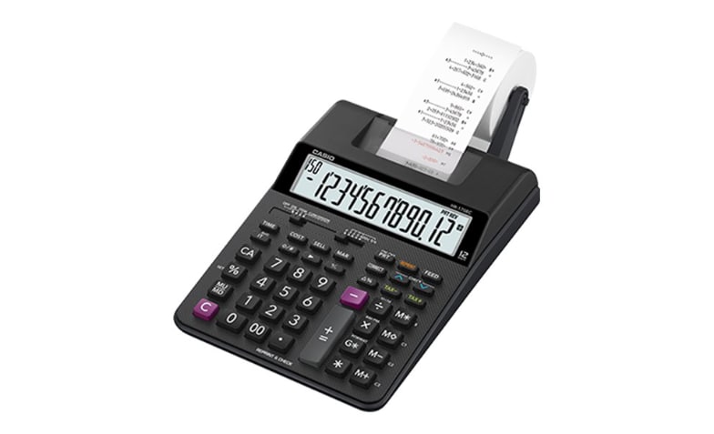 Casio HR170RC Hr-170rc Printing Calculator 12 DIGIT MiniDesktop Calculatr for sale online 