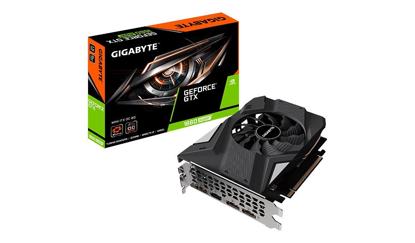 Gigabyte GeForce GTX 1660 SUPER MINI ITX OC 6G - OC Edition - graphics card