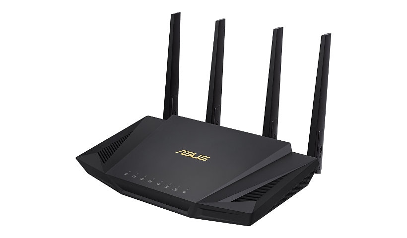 ASUS RT-AX3000 - wireless router - Wi-Fi 6 - desktop