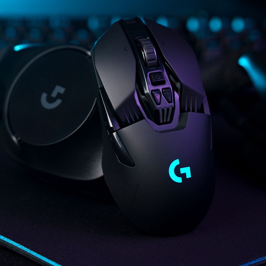 Thumbnail 3 of 9 for Logitech Wireless Gaming Mouse G903 LIGHTSPEED with HERO 25K sensor - mouse - USB, LIGHTSPEED