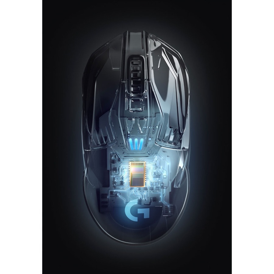 Thumbnail 4 of 9 for Logitech Wireless Gaming Mouse G903 LIGHTSPEED with HERO 25K sensor - mouse - USB, LIGHTSPEED