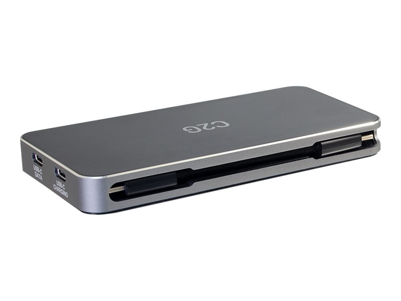 Thumbnail 4 of 17 for C2G USB C Docking Station - Dual Monitor Docking Station with 4K HDMI, DP, and VGA - Power Delivery up to 100W