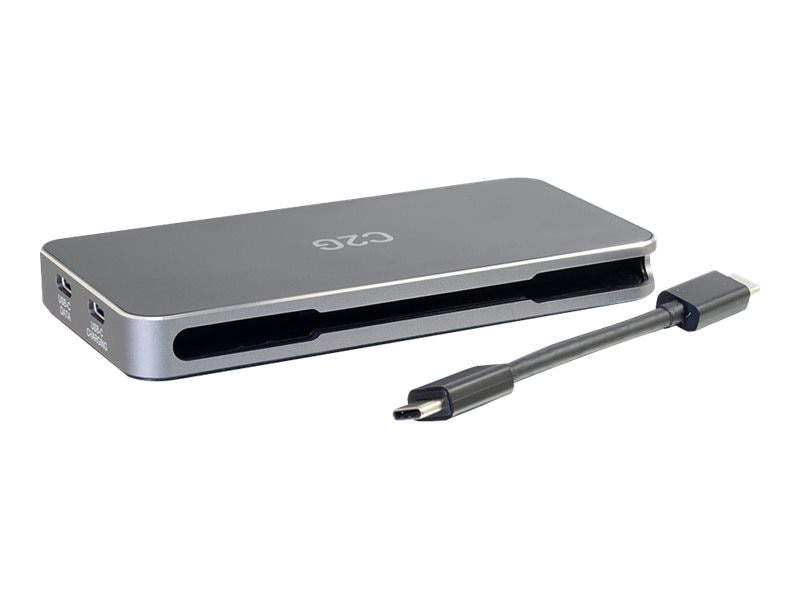 Thumbnail 5 of 17 for C2G USB C Docking Station - Dual Monitor Docking Station with 4K HDMI, DP, and VGA - Power Delivery up to 100W