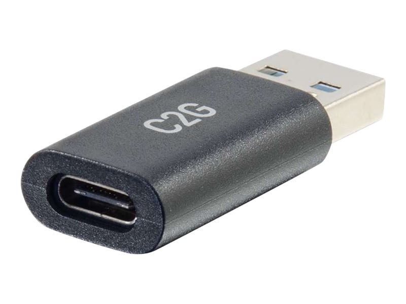 C2G USB C to USB Adapter - SuperSpeed USB Adapter - 5Gbps - F/M - USB  adapter - USB-C (F) reversible to USB Type A (M) - USB 3.0 - 6 in - molded  