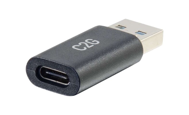 C2G USB C to USB Adapter - USB C to USB A SuperSpeed Adapter 5Gbps - M/F - 54427 - Cable Connectors - CDW.com