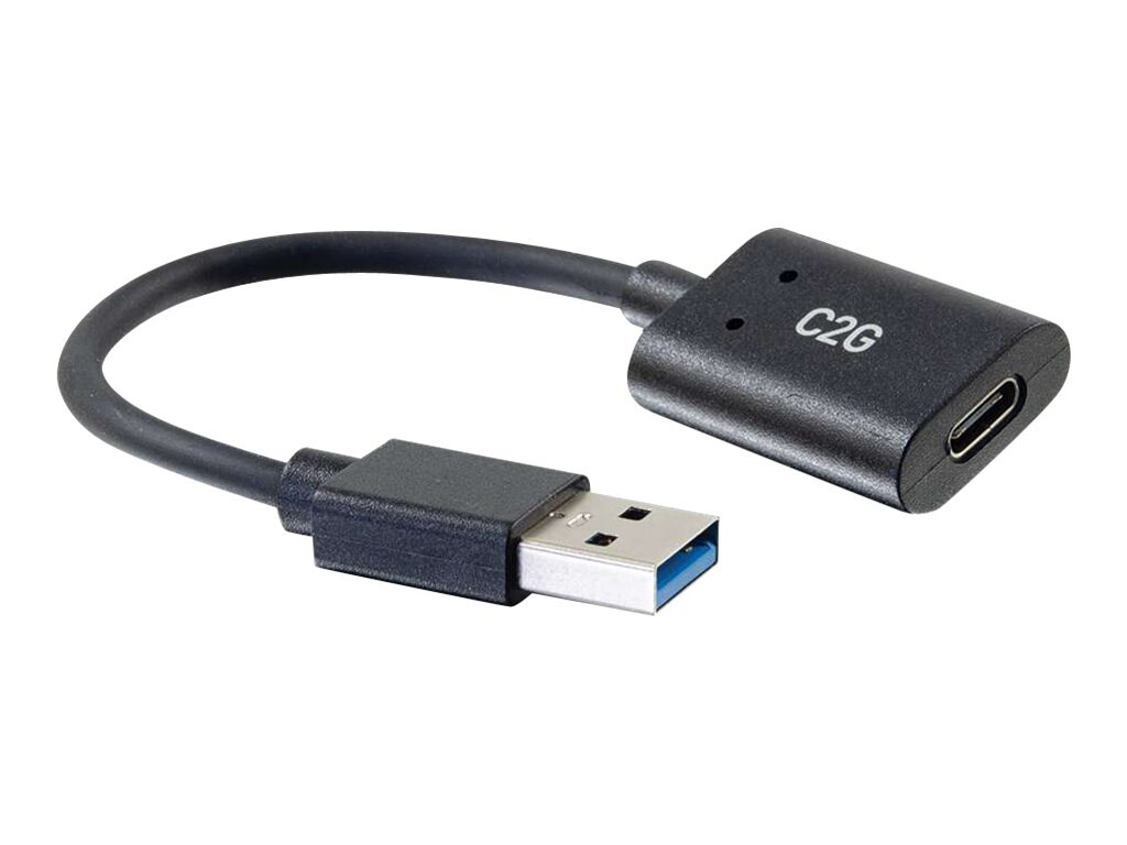 C2G 6in USB C to USB Adapter - USB C to USB A SuperSpeed Adapter - 5Gbps - M/F