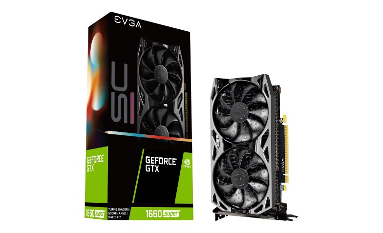 EVGA GeForce GTX 1660 SUPER SC ULTRA GAMING - graphics card - GF GTX 1660  SUPER - 6 GB