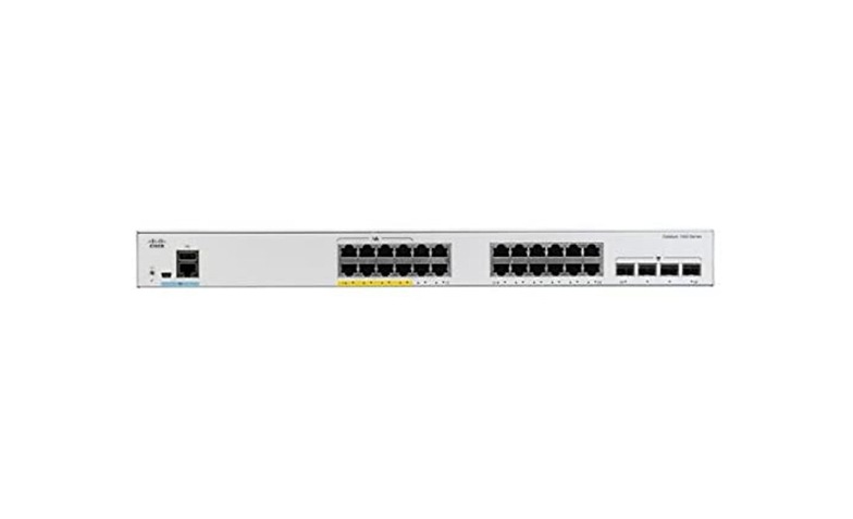シスコC1000-24FP-4G-L-V01スイッチ Cisco Catalyst 1000-24FP-4G-L - switch - 24 ports - managed - rack