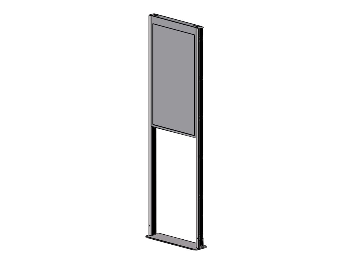 Peerless-AV SmartMount Floor mount DS-OM55ND-FLOOR stand - for LCD display - matte black