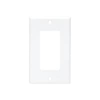 Tripp Lite Single-Gang Faceplate Decora Style Vertical White