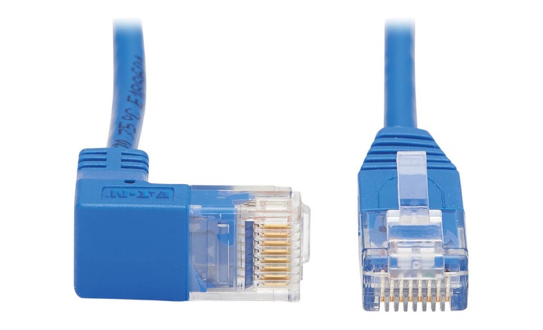Eaton Tripp Lite Series Down-Angle Cat6 Gigabit Molded Slim UTP