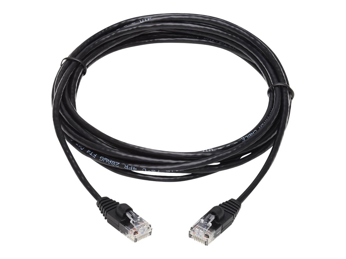 Eaton Tripp Lite Series Cat6a 10G Snagless Molded Slim UTP Ethernet Cable (