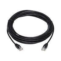 Tripp Lite Cat6a Gigabit Snagless Molded Slim Ethernet Cable M/M Black 25ft