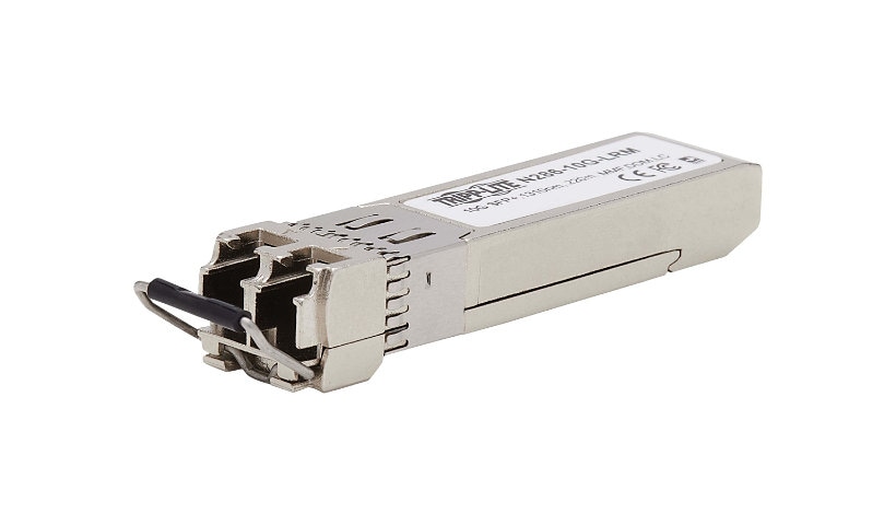 Tripp Lite Cisco-Compatible SFP-10G-LRM SFP+ Transceiver - 10GBase-LRM, DDM, MMF, LC, 1310 nm, 220 m (721 ft.) - SFP+
