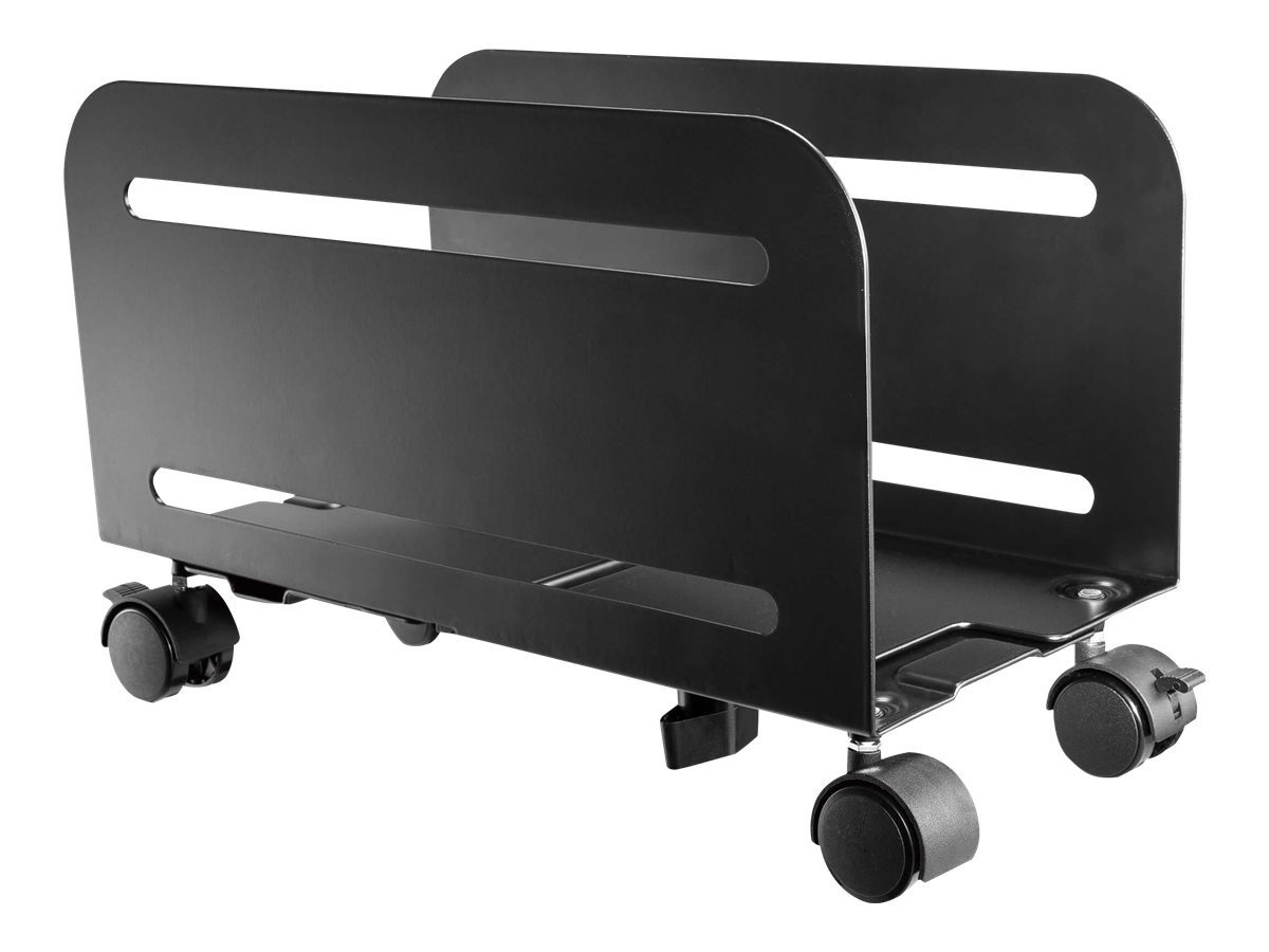 Eaton Tripp Lite Series Mobile CPU Caddy for Computer Towers - Width Adjustable, Locking Casters, Black - system cabinet