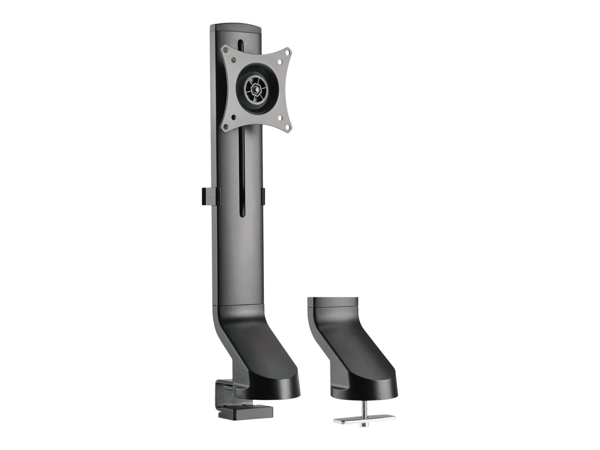 Tripp Lite Single-Display Monitor Arm with Desk Clamp and Grommet Height  Adjustable, 17