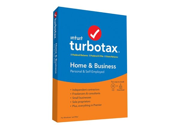 INTUIT TURBOTAX HOME&BUS 2019