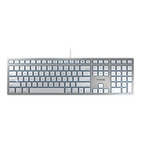 CHERRY KC 6000 SLIM FOR MAC - keyboard - US - silver