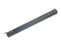 APC NetShelter Basic Rack PDU, Zero U, 20A, 120V, 14 NEMA 5-15 outlets