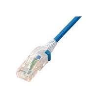 Siemon SkinnyPatch patch cable - 10 ft - blue