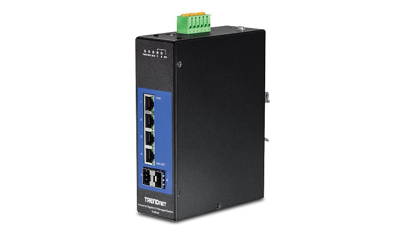 TRENDnet TI-G642I - switch - 6 ports - managed - TAA Compliant