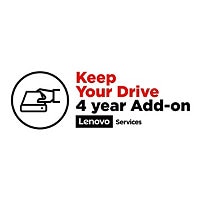 Lenovo Keep Your Drive Add On - extended service agreement - 4 years